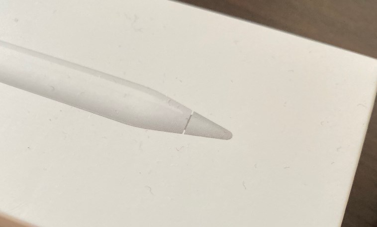 Apple Pencil（アップルペン）の最初に購入した箱