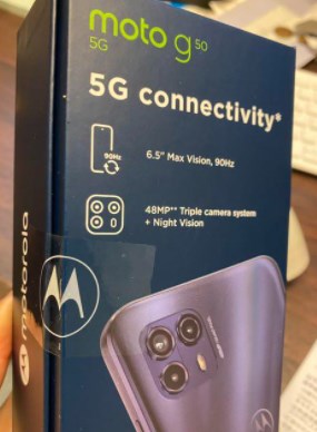 モトローラ moto g50 5Gテンダーグリーン